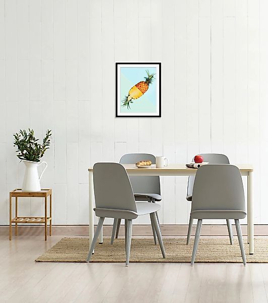 queence Bild »Justina«, Obst-Obst Bilder-Kunst-Lebensmittel-Ananas, HD Prem günstig online kaufen