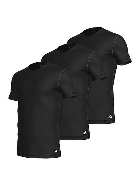 adidas Performance Poloshirt T-Shirt Basic V-Neck 3P (Packung, 3-tlg., 3er- günstig online kaufen