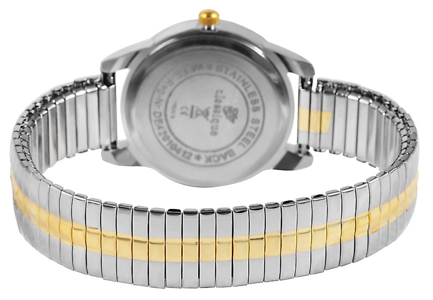 classique Quarzuhr CL0007 Edelstahlzugarmband, schlicht, basic, Zugband günstig online kaufen
