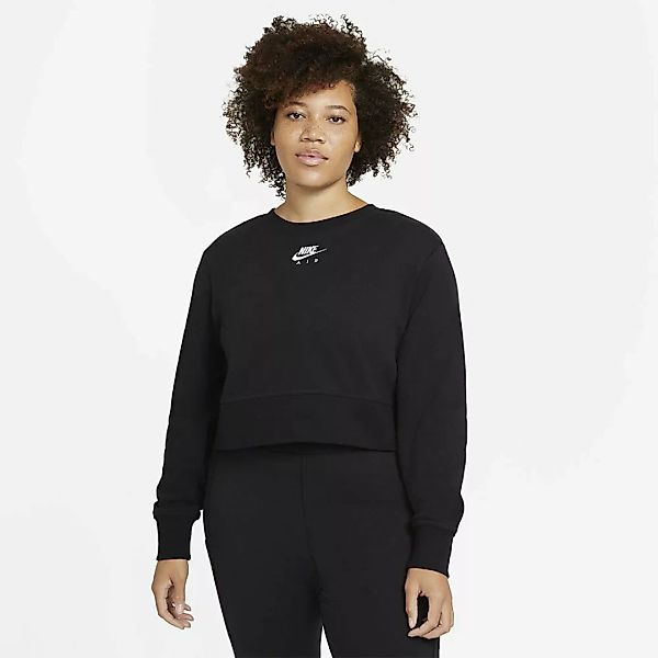 Nike Sportswear Air Crew Sweatshirt S Black / White günstig online kaufen