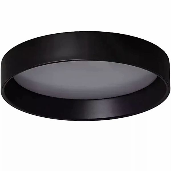 Deckenlampe LED 21W Rundschreiben Schwarz 3 Lichtfarben CCT 45Cm Abruzzo Ne günstig online kaufen