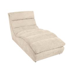 Beautysofa Chaiselongue SAN REMO im Cordstoff, günstig online kaufen