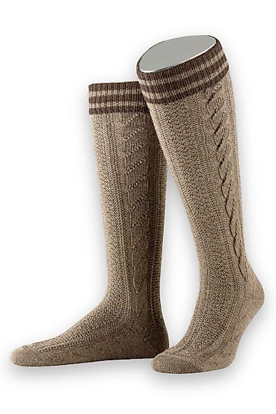Lusana Trachtensocken Kniestrümpfe Herren - L8995R günstig online kaufen