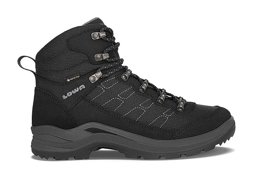 Lowa Taurus Pro Mid GTX (All-Terrain, Veloursleder, wasserdicht) schwarz Wa günstig online kaufen