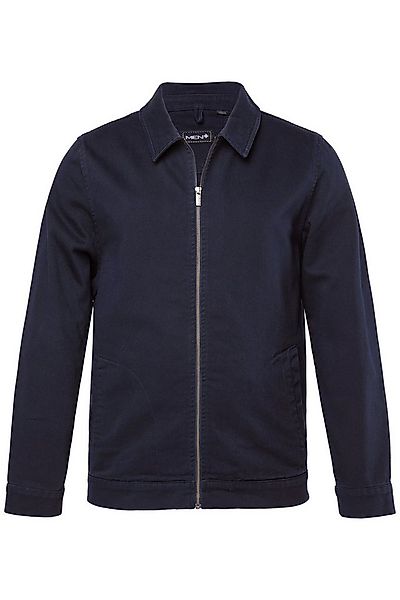 Men Plus Funktionsjacke Jeansjacke Denim Zipper 2 Taschen günstig online kaufen
