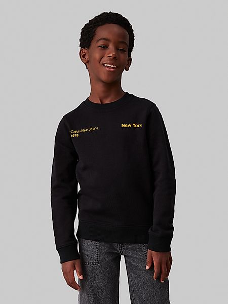 Calvin Klein Jeans Sweatshirt Terry Graphic günstig online kaufen