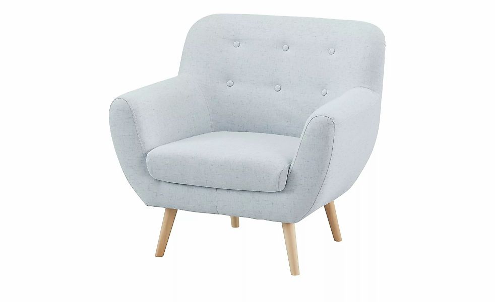 Sessel  Somero ¦ blau ¦ Maße (cm): B: 89 H: 86 T: 78.0 Polstermöbel > Sesse günstig online kaufen