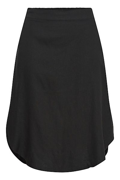 b.young A-Linien-Rock BYFALAKKA LONG SKIRT - Rock aus Leinenmix günstig online kaufen