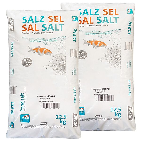 K+S Teichpflege 12,5kg Sack Teichsalz für günstig online kaufen