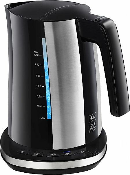 Melitta Wasserkocher "Look Aqua Deluxe 1026-04" 1,7 l 2400 W Dreistufig ein günstig online kaufen