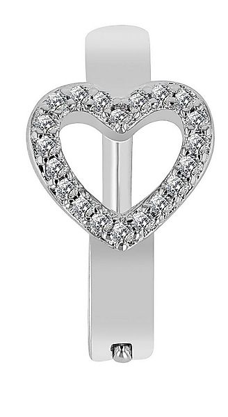 AKZENT Bauchnabelpiercing Eevee Edelstahl silber (1-tlg) günstig online kaufen