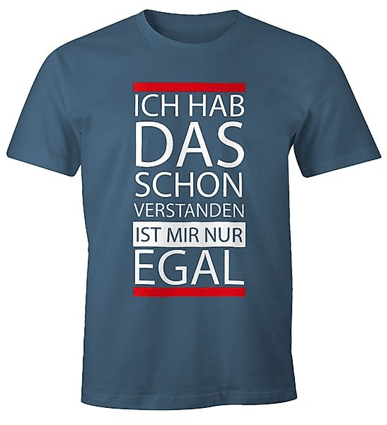 MoonWorks Print-Shirt Herren T-Shirt - Ich günstig online kaufen