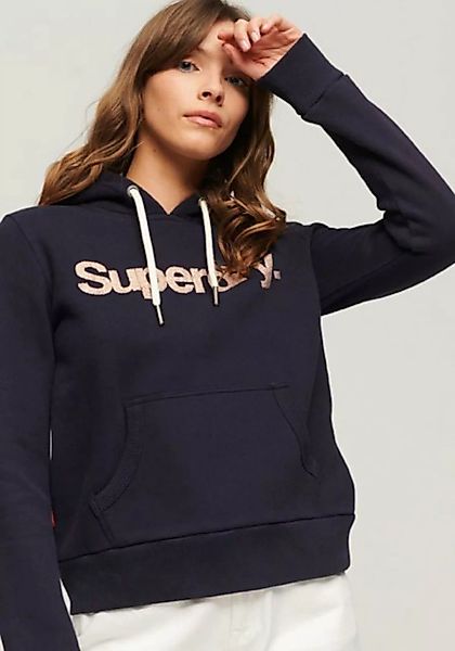 Superdry Kapuzensweatshirt METALLIC CORE LOGO HOODIE günstig online kaufen