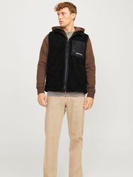 Jack & Jones Steppweste JORVESTERBRO TEDDY günstig online kaufen