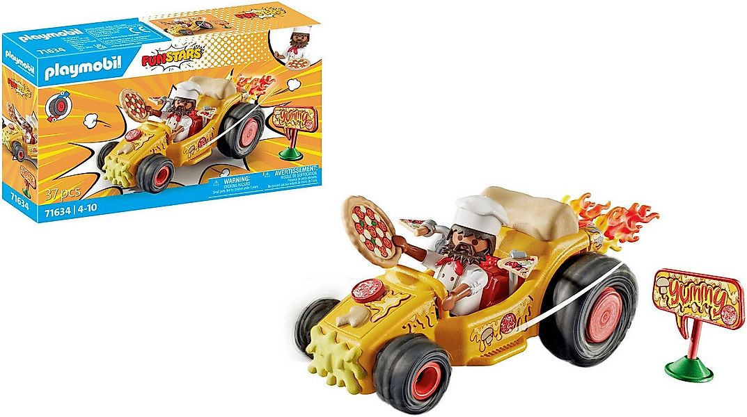 Playmobil® Rasende Pizza (71634), Funstars Konstruktions-Spielset, (37 St), günstig online kaufen