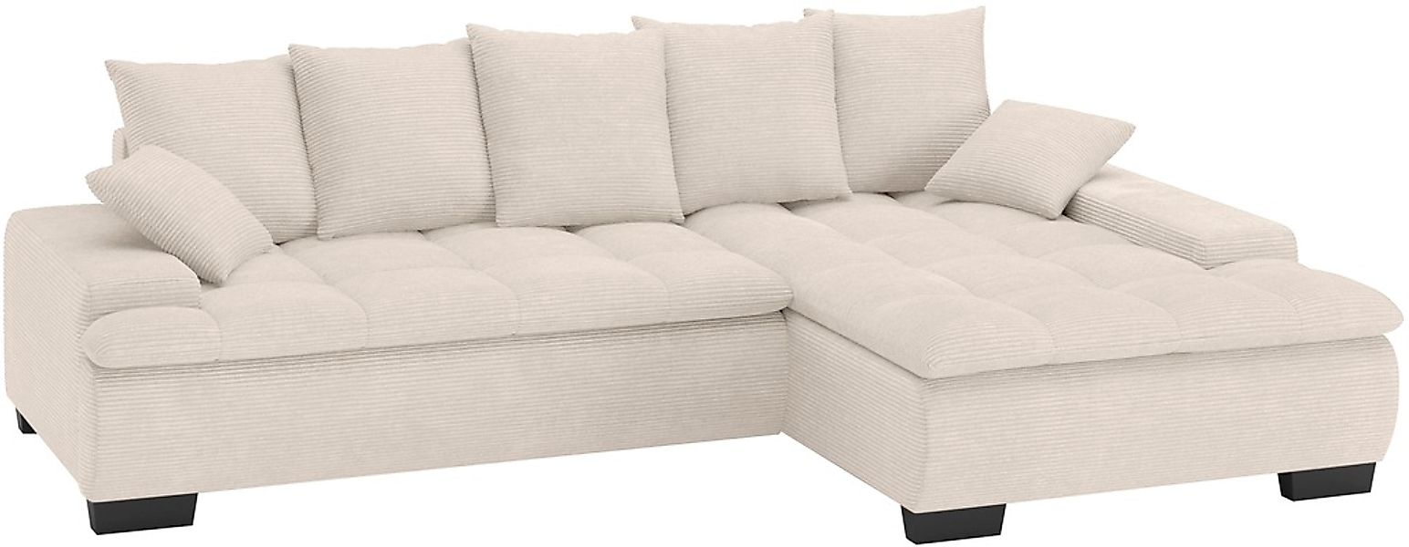INOSIGN Ecksofa "Haiti II, L-Form", wahlweise mit Schlaffunktion/Bettkasten günstig online kaufen