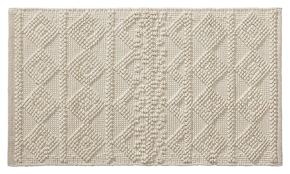 Badematte BOHO, Beige, 120 x 70 günstig online kaufen