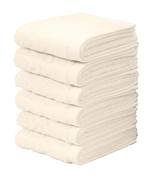 my home Gästehandtücher "Regona, Gästehandtücher 30x50cm, flauschig und wei günstig online kaufen