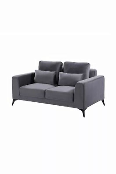 Kayoom OFFLINE!!! Sofa Ohio 625 Dunkelgrau dunkelgrau günstig online kaufen