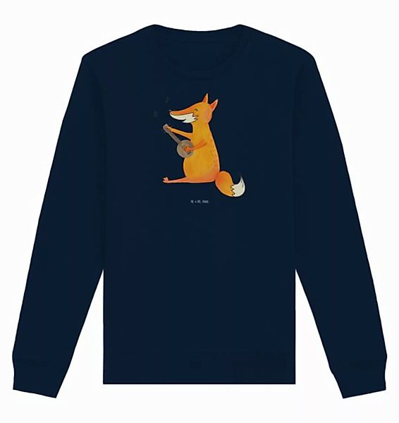 Mr. & Mrs. Panda Longpullover Größe L Fuchs Gitarre - French Navy - Geschen günstig online kaufen