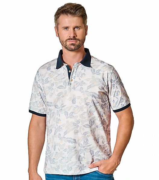 CASAMODA Poloshirt "CASAMODA Polo-Shirt Print" günstig online kaufen