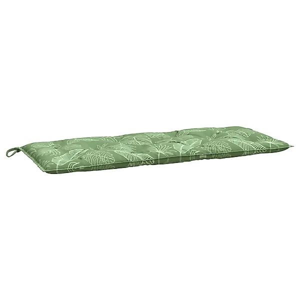 vidaXL Gartenbank-Auflage Blattmuster 120x50x7 cm Stoff 361599 günstig online kaufen