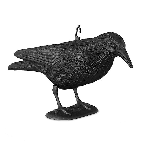 relaxdays Gartenfigur 3 x Taubenschreck Krähe günstig online kaufen