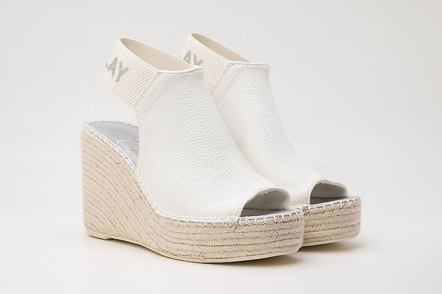 Replay Sandalette "Tyne", Sommerschuh, Sandale, Keilabsatz, mit Glitzerlogo günstig online kaufen