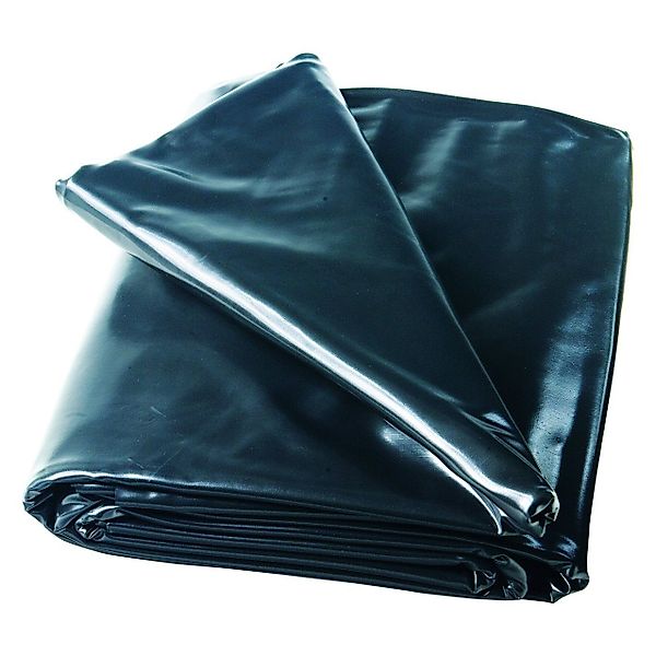 Heissner PVC Teichfolie 0,5 mm Stärke 8 m x 6 m Schwarz günstig online kaufen