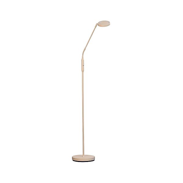 LED-Stehlampe Sorento, Höhe 138 cm, sandfarben, Metall, CCT günstig online kaufen