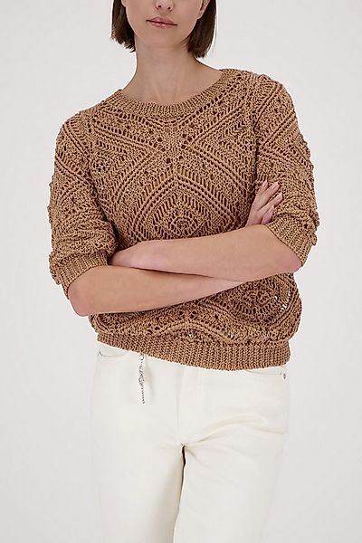 Monari Strickpullover Ajour Regular fit mit Strickmuster günstig online kaufen