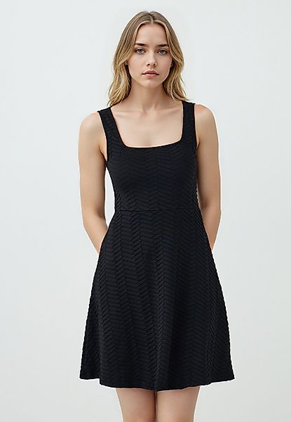 Jimmy Key Midikleid Schwarzes Strickkleid mit günstig online kaufen