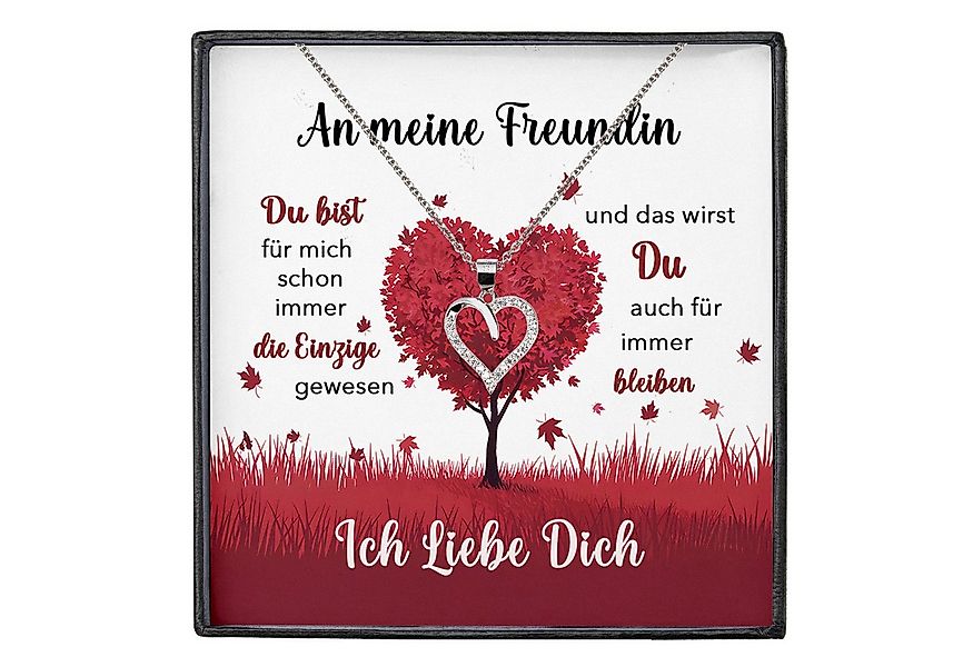 22Feels Schmuckset Freundin Ich Liebe Dich Geschenk Frauen Jahrestag Schmuc günstig online kaufen