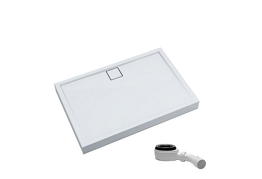 Aquabad® Duschwanne Komplettset FINCA, Rechteck, Acryl, 1-St., Duschwanne + günstig online kaufen