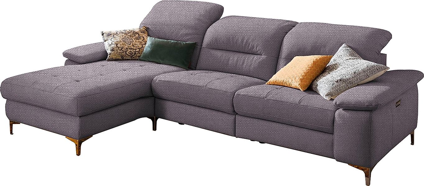 Places of Style Ecksofa Basel L-Form, günstig online kaufen