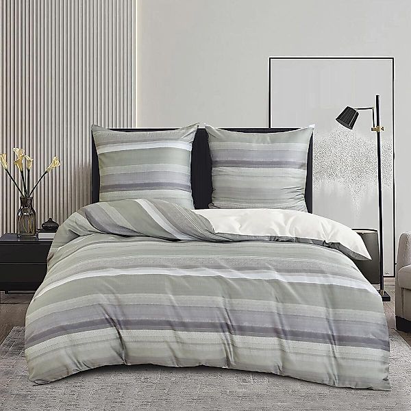 TRAUMSCHLAF Bettwäsche Streifen, Mako Satin, 3 günstig online kaufen