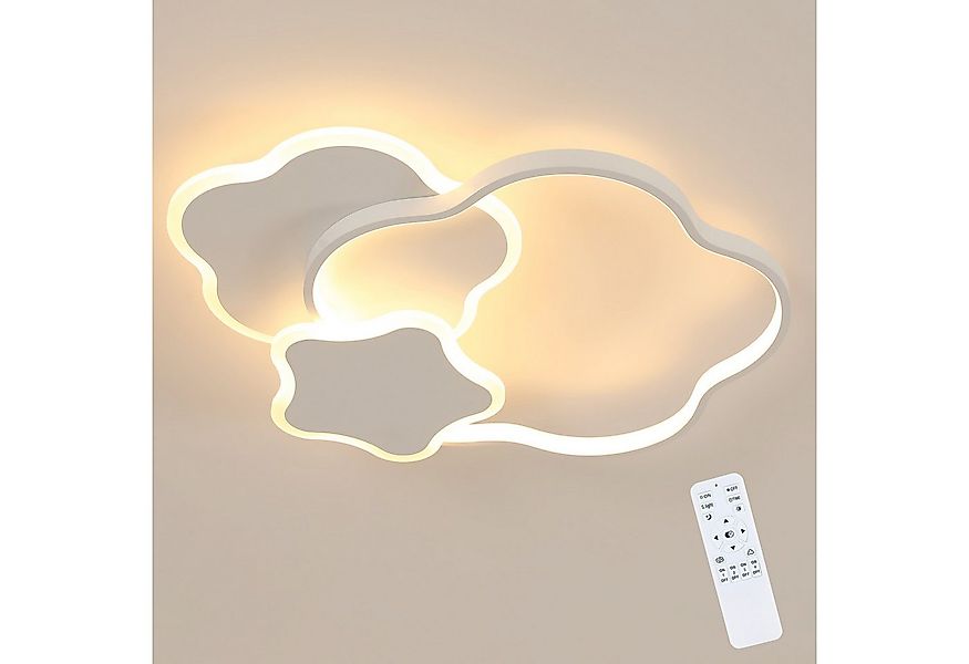 Goeco Deckenleuchte Kreative Sternen-Deckenlampe, Unendlich Dimmbar mit Fer günstig online kaufen
