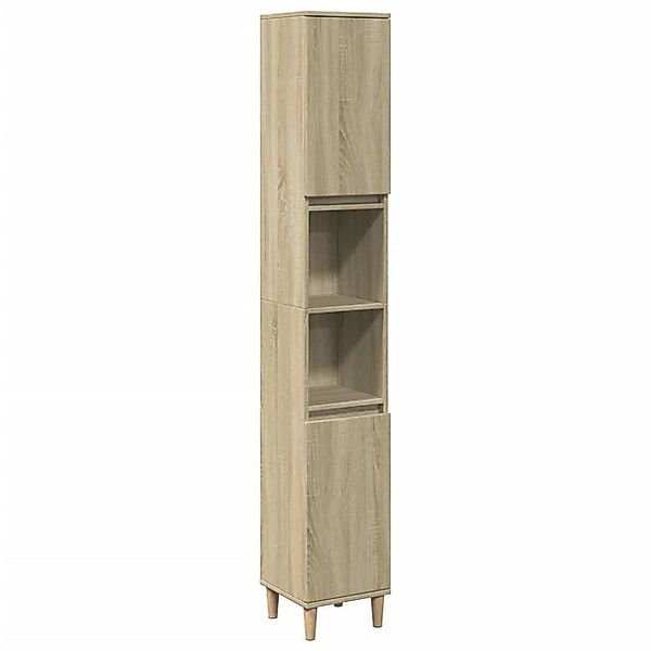 vidaXL Mehrzweckschrank Badezimmerschrank Hochschrank Regal Nischenschrank günstig online kaufen