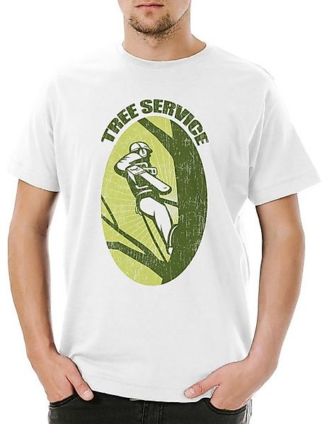 Urban Backwoods Print-Shirt Urban Backwoods Tree Service II Herren T-Shirt günstig online kaufen