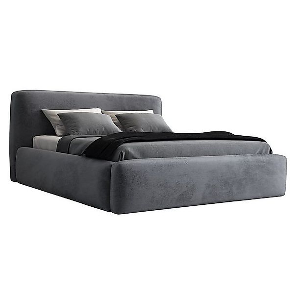 A&J MöbelLand GmbH Polsterbett LUMO mit Matratze und Bettkasten. (Bett mit günstig online kaufen