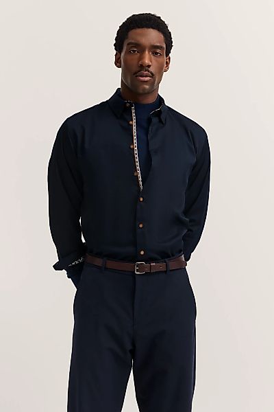 bugatti Langarmhemd "Modern Fit", mit Under Button-Down & Easy-Care günstig online kaufen