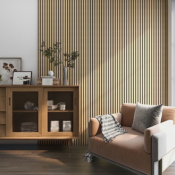 neu.holz 3D Wandpaneel, (Set, 2-tlg) »Vang« günstig online kaufen