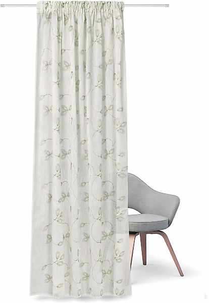 Feel of Nature Gardine "Heidi" Kräuselband 1 Stk. tlg. HxB: 245x140 günstig online kaufen