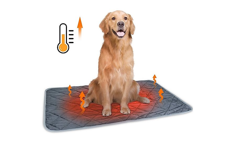 nobleza Hundematte Selbstheizende Decke für Katzen & Hunde, Haustiere Wärme günstig online kaufen