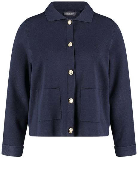 Samoon Strickpullover JACKE STRICK günstig online kaufen