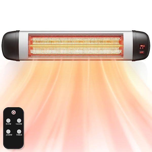 Nettlife Infrarotstrahler Heizstrahler 2500W mit Fernbedienung günstig online kaufen