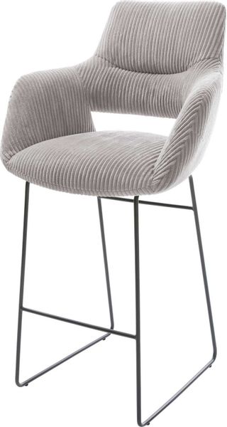 DELIFE Barhocker Yago-Flex, Kufengestell Metall Schwarz günstig online kaufen