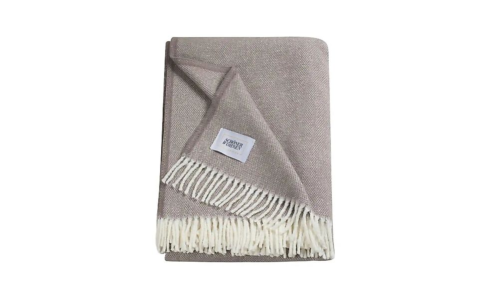 SCHÖNER WOHNEN-Kollektion Wohndecke »Relax«, mit Fransen, Kuscheldecke günstig online kaufen