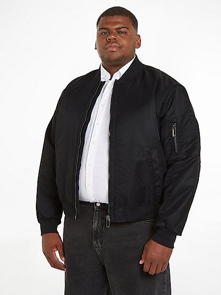 Calvin Klein Big&Tall Bomberjacke BT_SATEEN HERO BOMBER mit Reißverschlusst günstig online kaufen