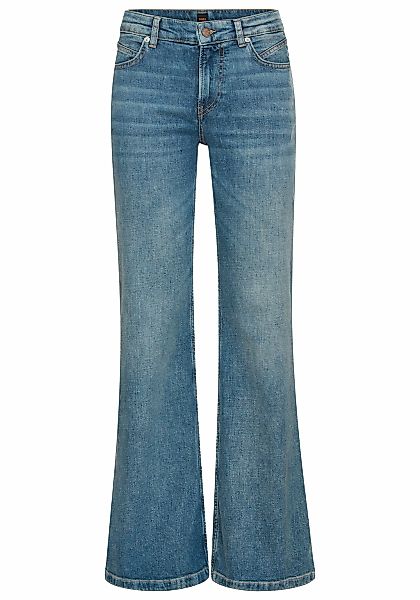 BOSS ORANGE Bootcut-Jeans "SOFT BOOTCUT LR Premium Damenmode", Low Rise günstig online kaufen